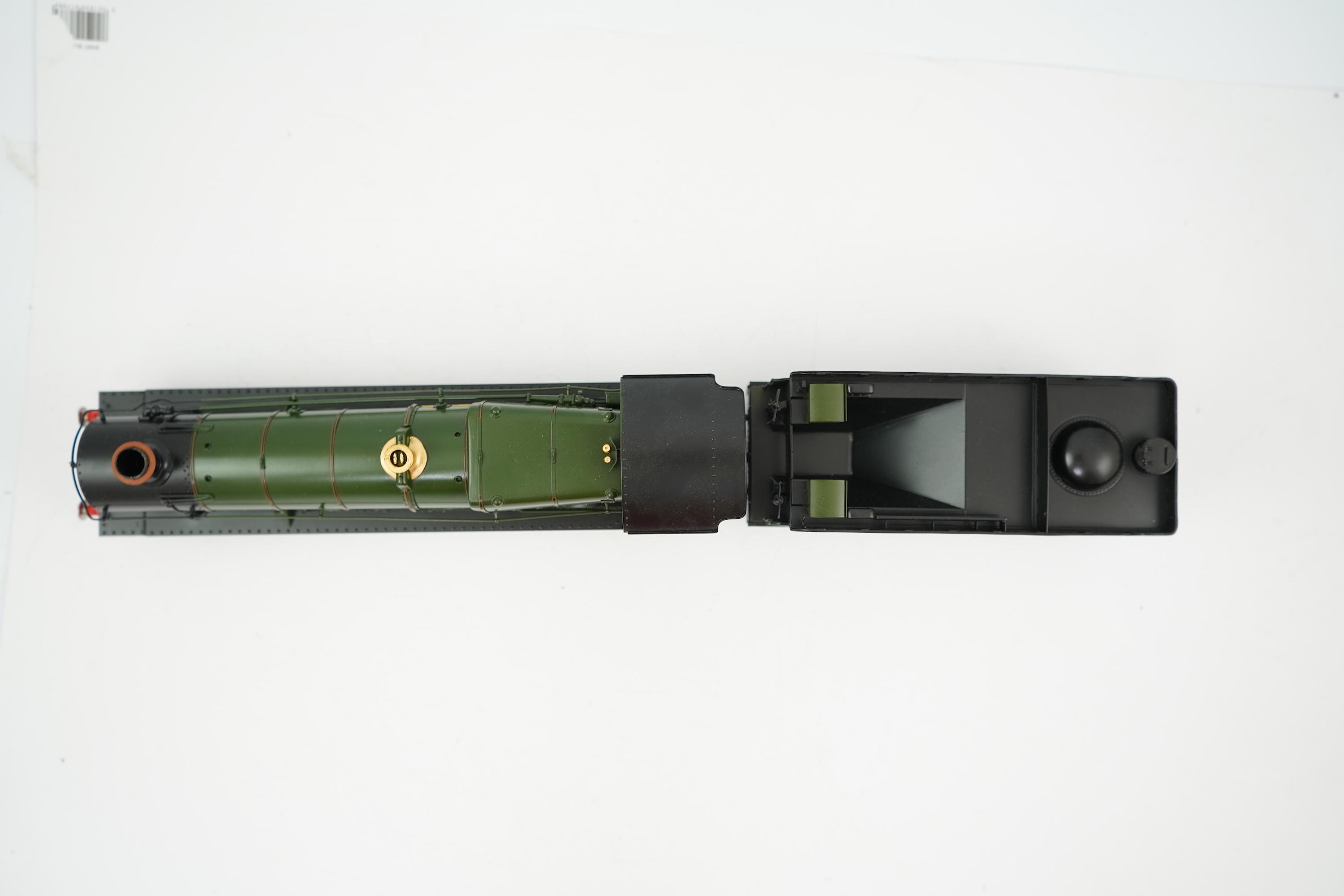 An 0 Gauge Made by Sancheng, China, model of GWR Hall Class, Cobham Hall 4991, 4-6-0 tender locomotive, powered for two rail operation.